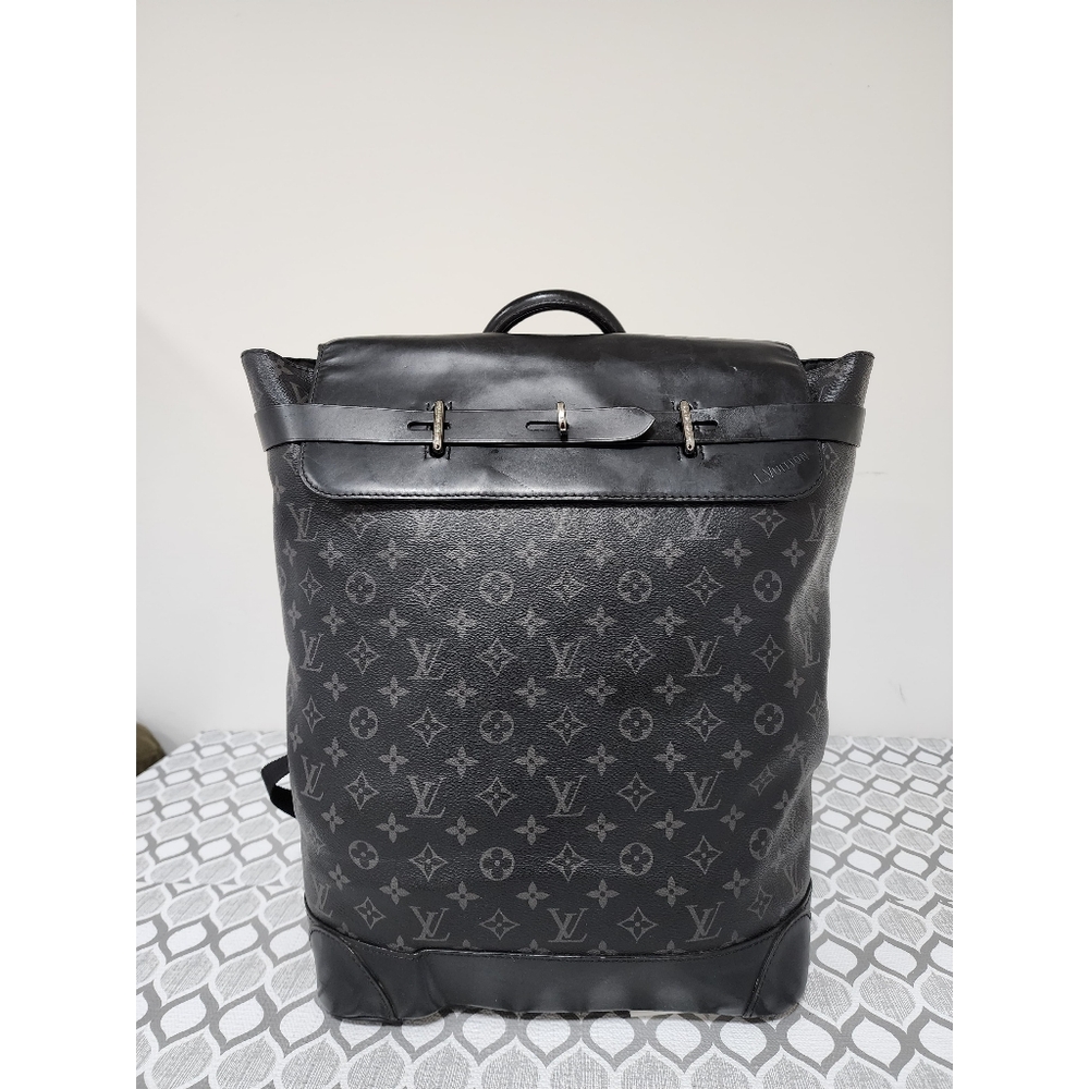 Louis Vuitton Monogram Eclipse Steamer Backpack - Picture 5 of 16